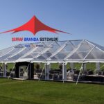 Bahçe Fermuarlı Şeffaf Branda